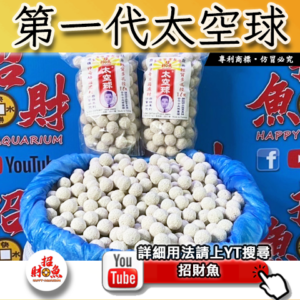 【招財魚】第一代太空球