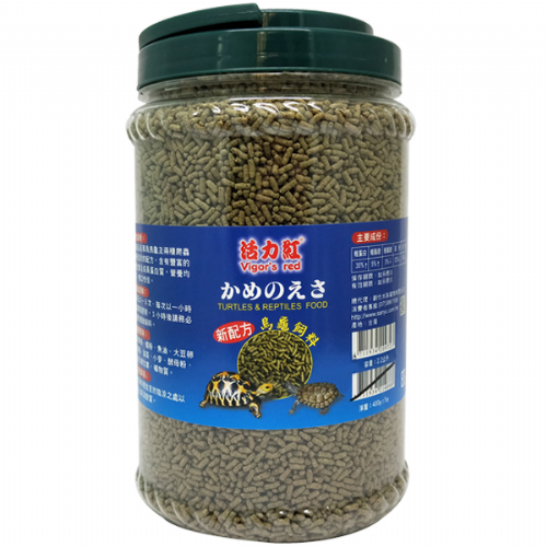 4AzAQdOF0pZ 活力紅烏龜飼料 圓罐